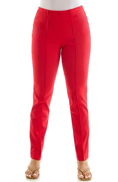 Milli Narrow Leg Pintuck Pants