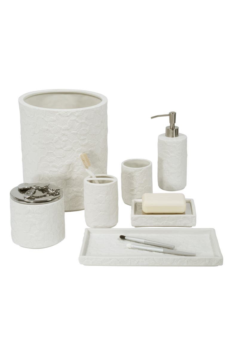 Michael Aram Botanical Leaf Porcelain Lotion Dispenser, Alternate, color, 