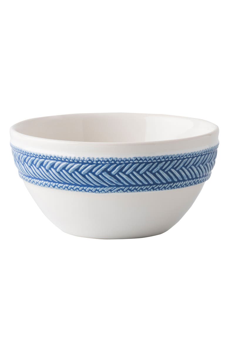 Juliska Le Panier Cereal Bowl, Main, color, Whitewash/ Delft Blue