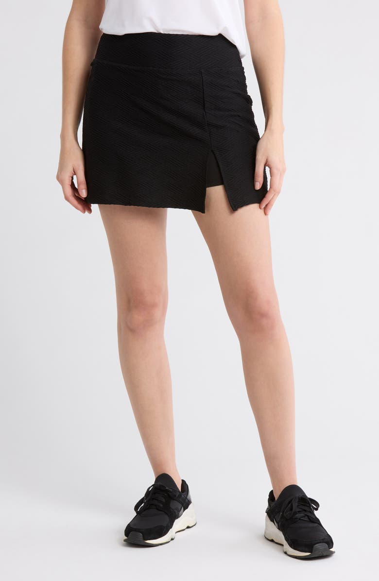 Jessica Simpson Textured Active Skort, Main, color, 