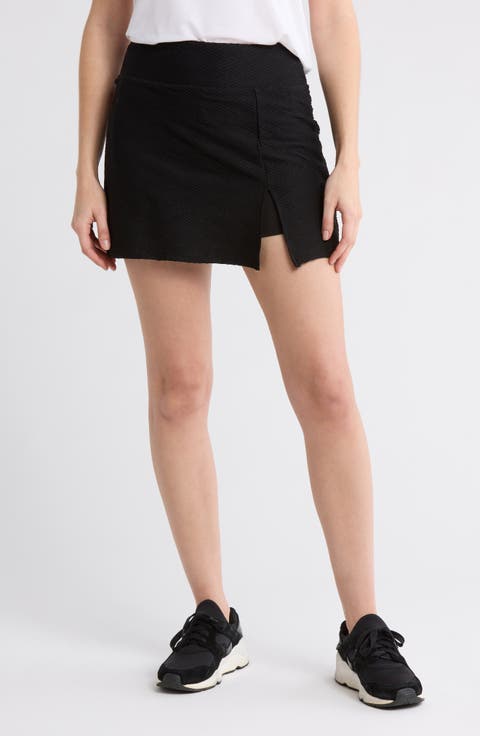 Textured Active Skort