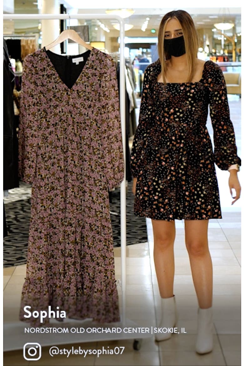 Lovestoned Floral Long Sleeve Dress video
