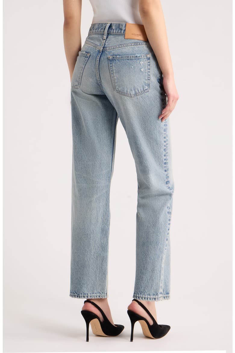 Albany Low Rise Straight Leg Jeans, Alternate, color, LIGHT BLUE