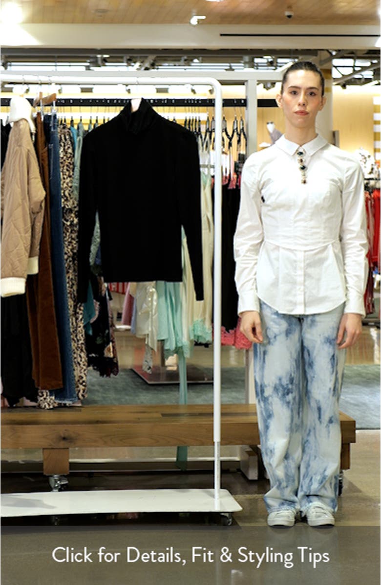 Turtleneck Knit Top, sales video thumbnail