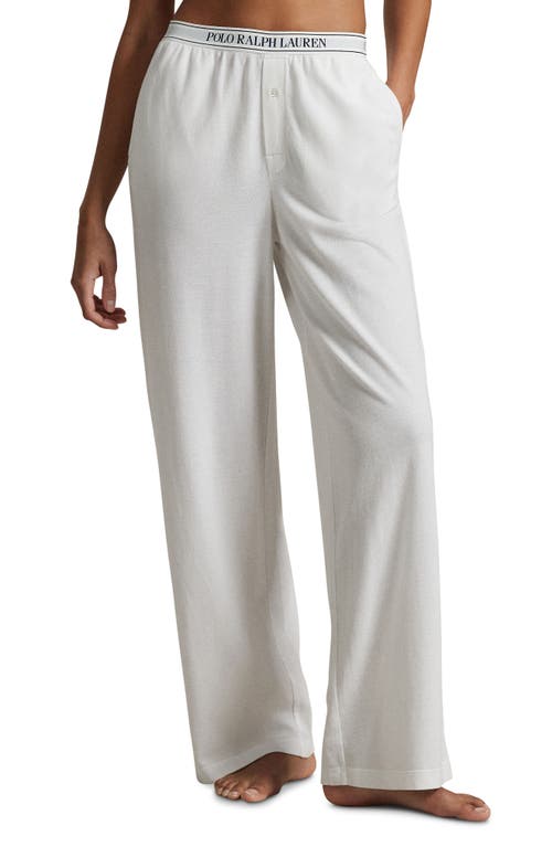 POLO RALPH LAUREN POLO RALPH LAUREN LOGO WAISTBAND COTTON & MODAL PAJAMA PANTS
