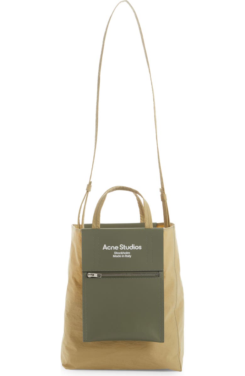 Acne Studios Baker Out Papery Nylon Tote, Main, color,