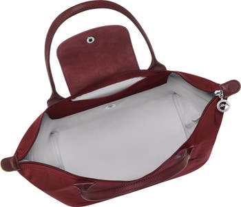 Medium Le Pliage Green Recycled Canvas Shoulder Tote Bag