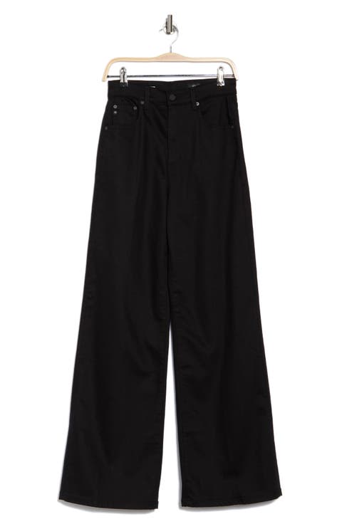 Deven High Waist Ultra Wide Leg Jeans (Mureau)