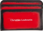 Christian Louboutin The Brushed Leather Card Holder