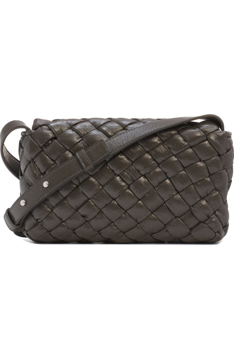 Bottega Veneta Small Rumple Intreccio 2.0 Leather Messenger Bag, Alternate, color,