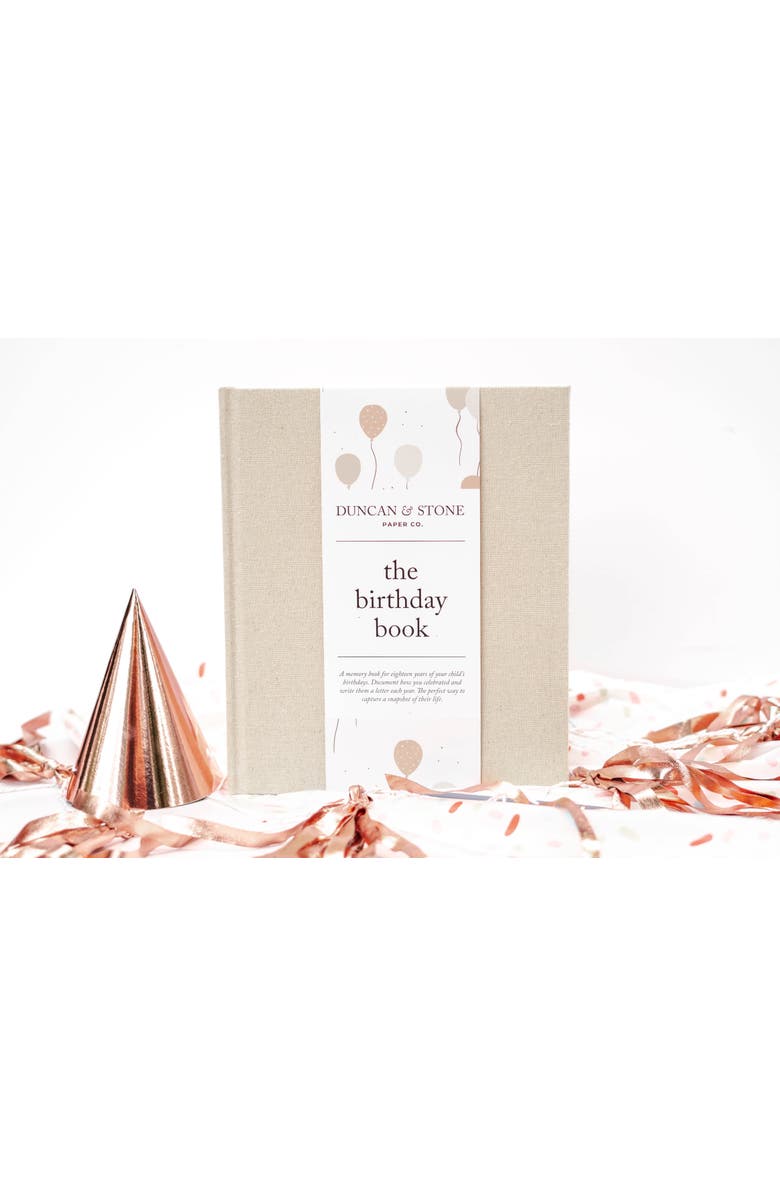 Duncan & Stone Paper Co. The Birthday Journal, Main, color, 