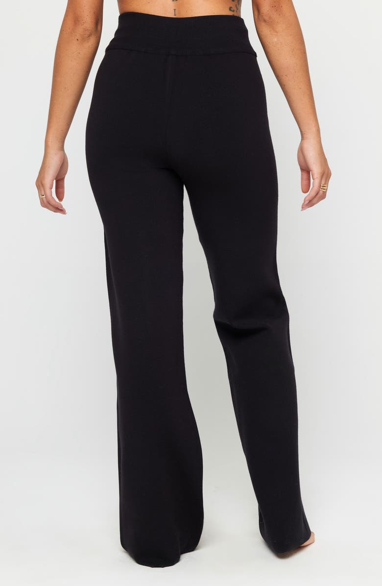 Spiritual Gangster Austin Flare Leg Pants, Alternate, color, Black