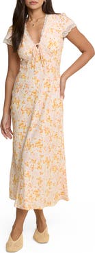 Nobody's Child Aida Floral Midi Dress