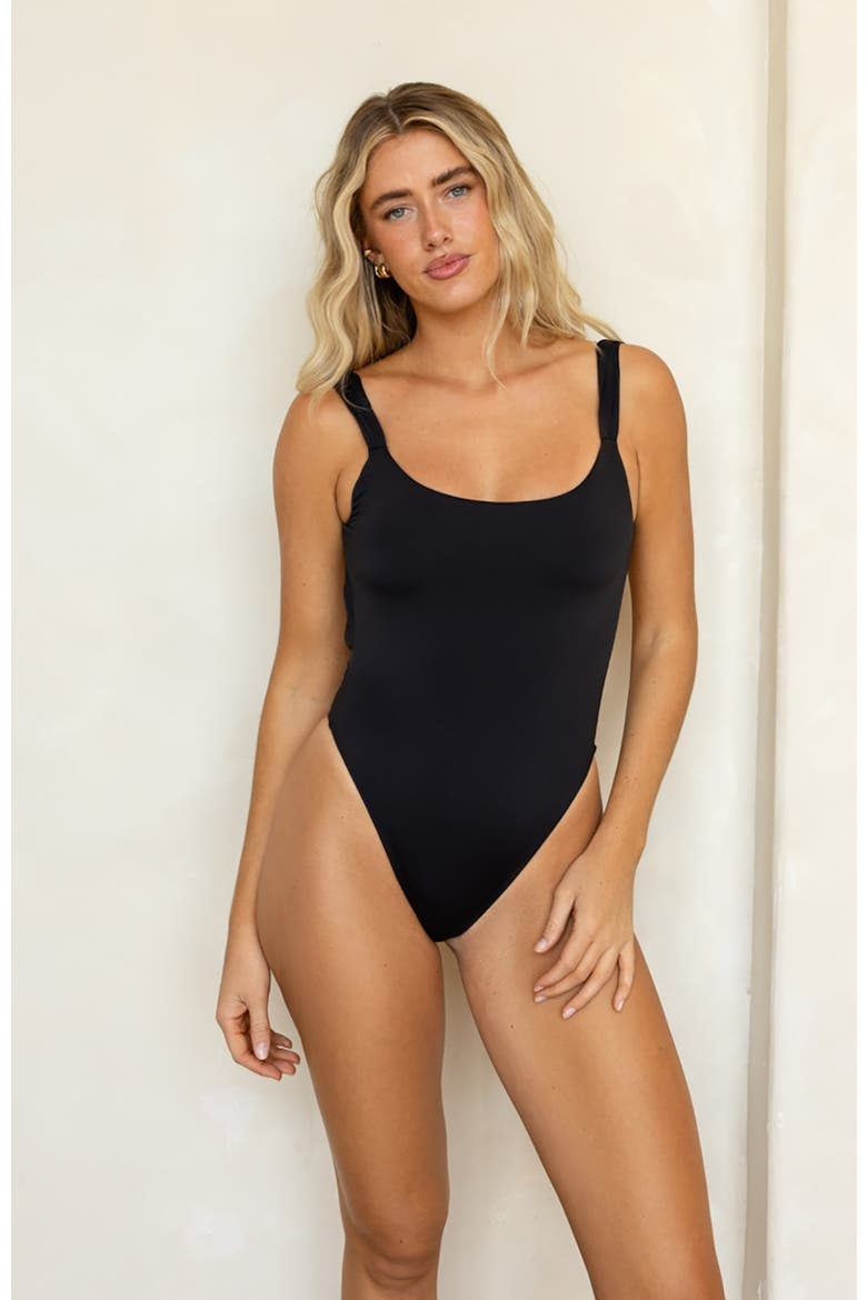 Lydia One Piece, Main, color, Black