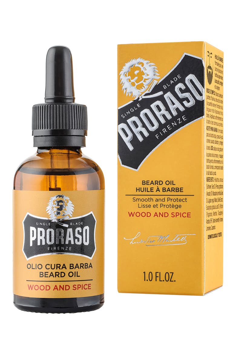 Men's Grooming Wood and Spice Beard Oil, Alternate, color, NO COLOR