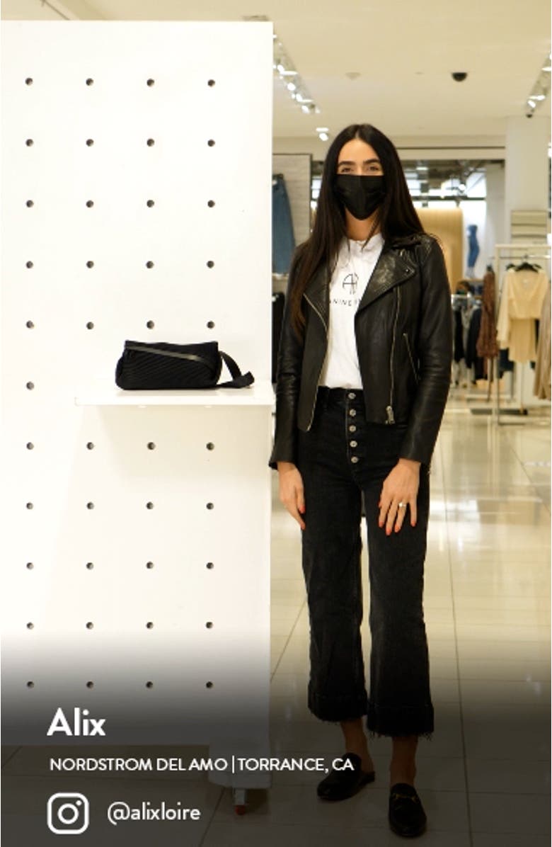 Bias Pleated Belt Bag, sales video thumbnail