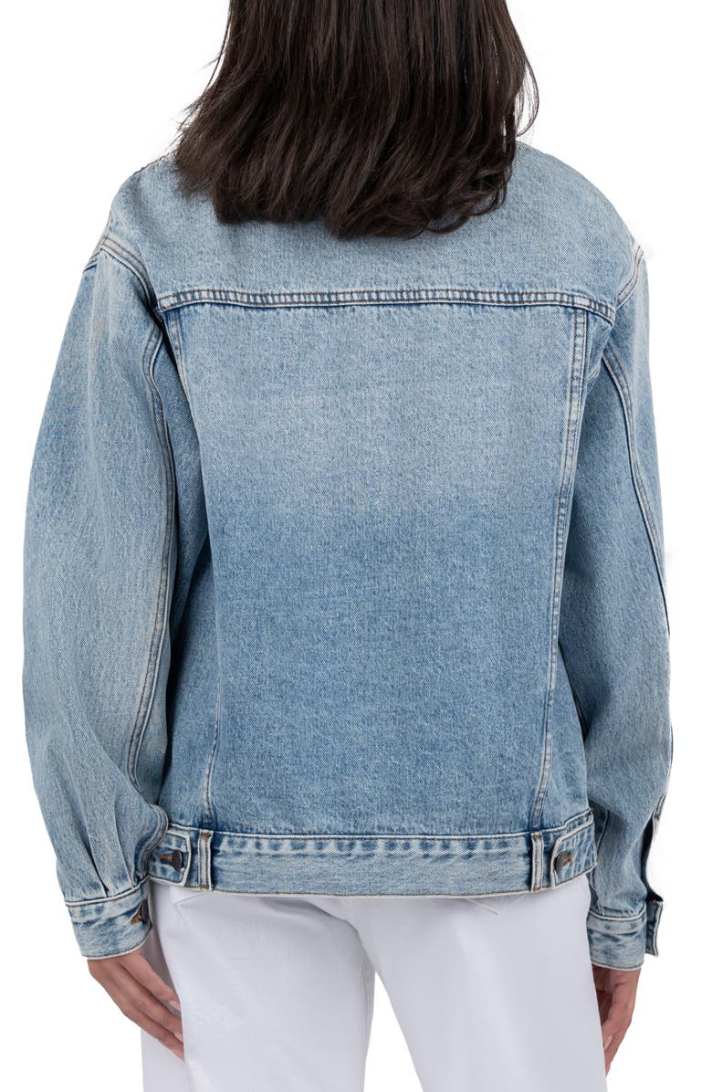 KUT from the Kloth Emmy Relaxed Fit Denim Jacket, Alternate, color,