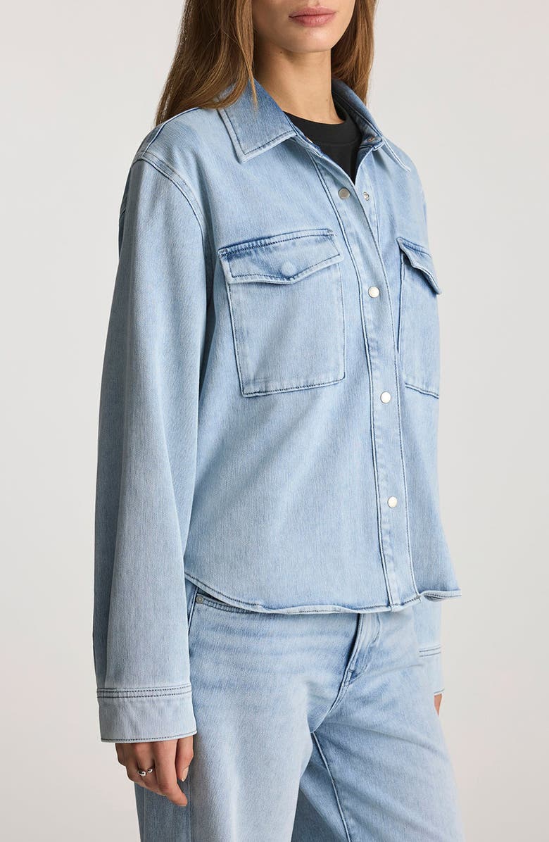 Mavi Jeans Tia Denim Shirt, Alternate, color, Light Move
