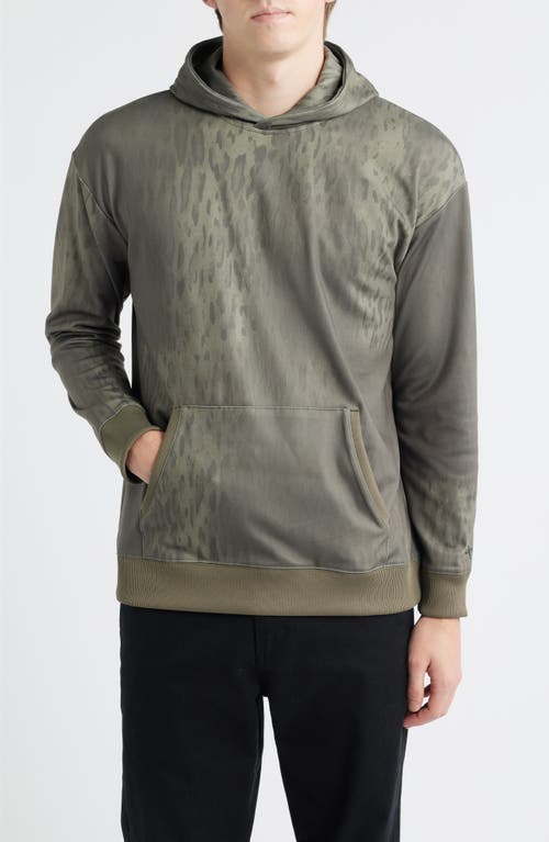 Santo Studio Tempo Comfort Performance Hoodie In Green