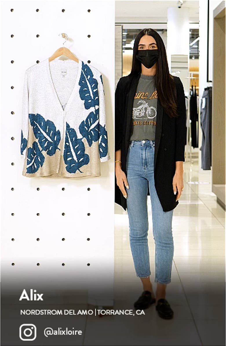 Falling Fronds Cardigan, sales video thumbnail