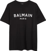 Balmain Logo Cotton T-Shirt