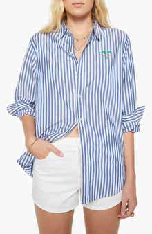 The Bestie Stripe Button-Up Top