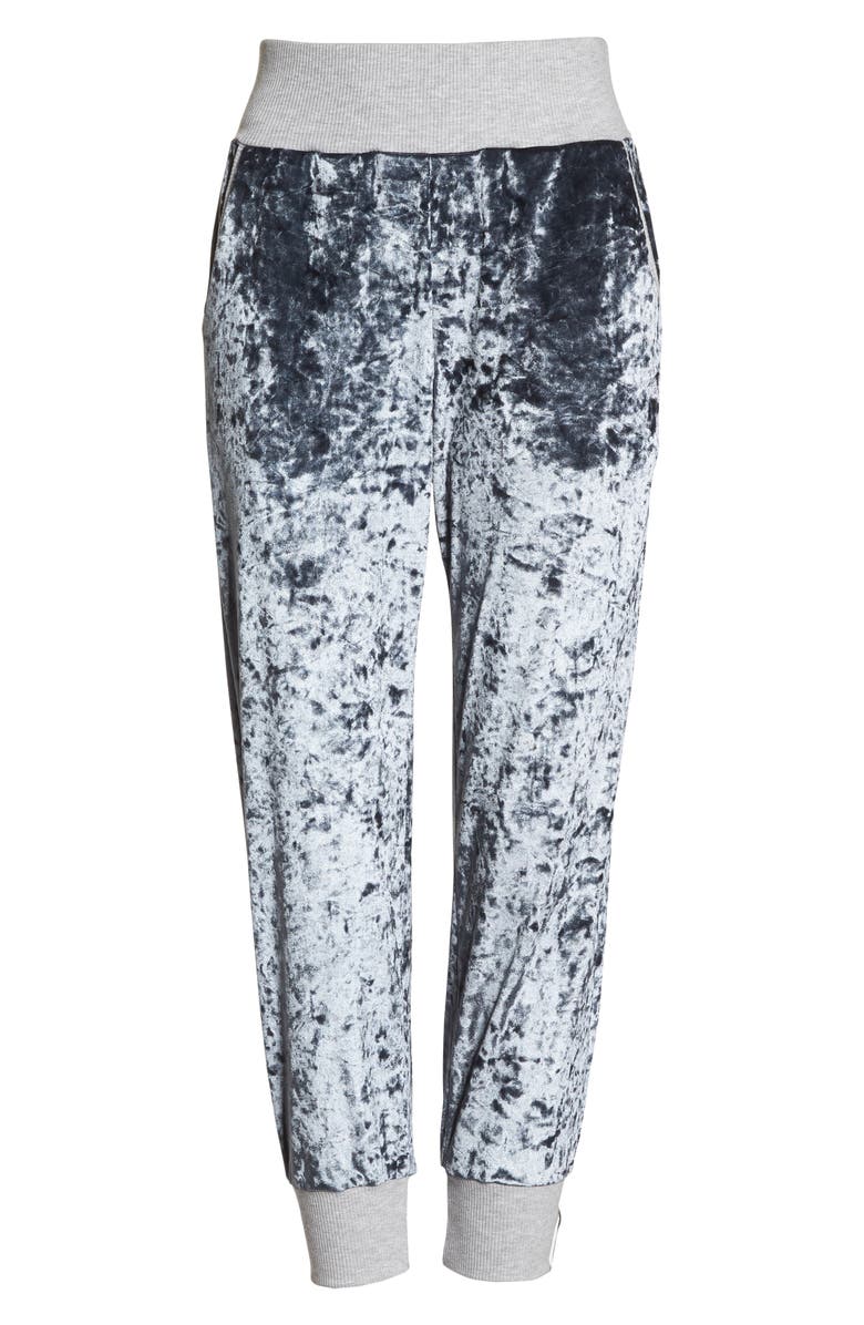 Maaji Hazy Velour Slate Jogger Pants, Alternate, color, 