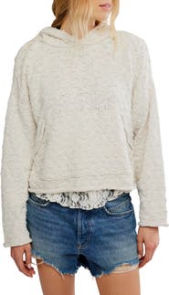 Free People Lake Side Open Knit Hoodie