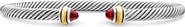 David Yurman Cable Classic Bracelet with 18K Gold & Semiprecious Stones, 4mm