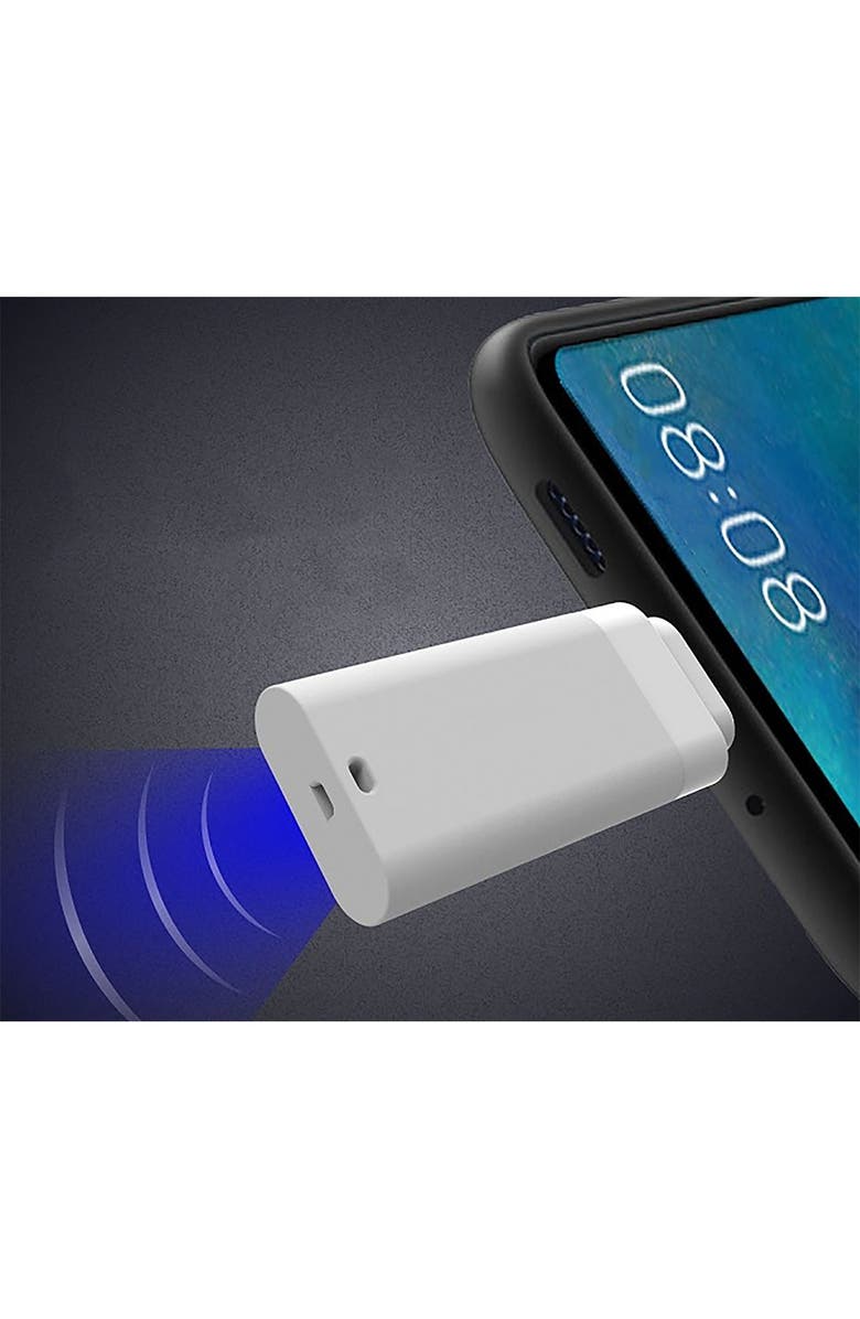 PHUNKEE TREE TECH ACCESSORIES White Mini UV Sanitizer Powered by Your Phone - for iPhone & iPad, Alternate, color, 