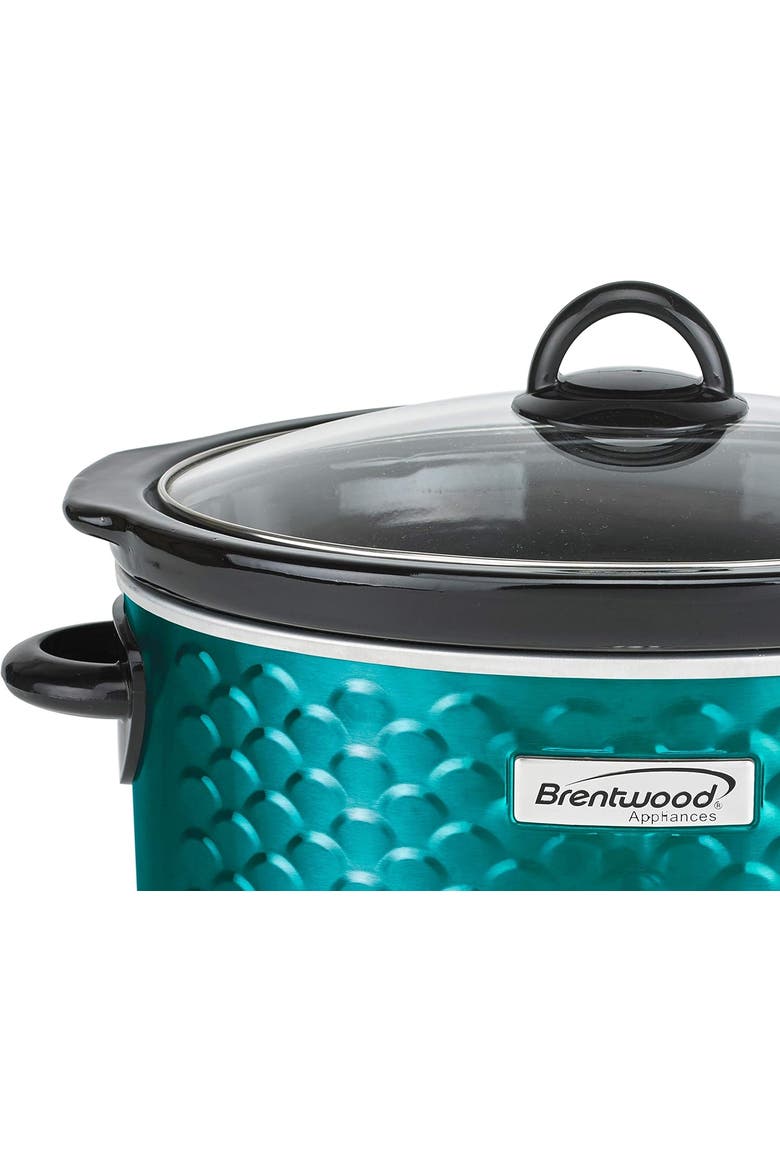 Slow Cooker Scallop Pattern, Alternate, color, BLUE