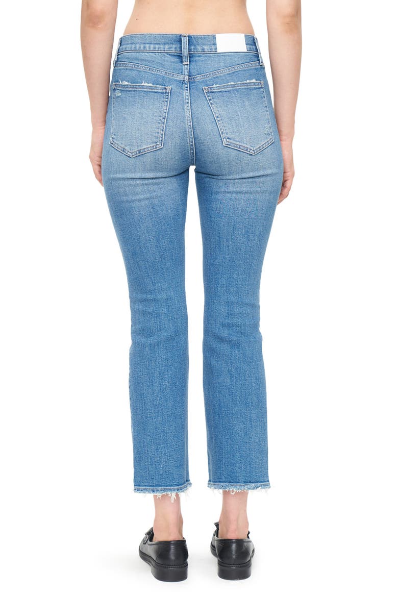 Lennon High Waist Ankle Bootcut Jeans, Alternate, color, MAE