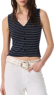 rag & bone The Knit Stripe T-Shirt