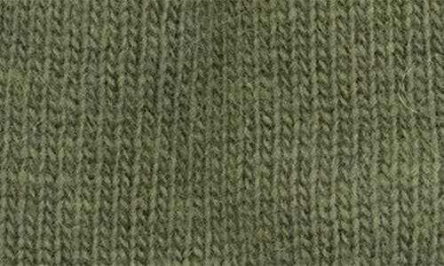 Portolano Gloves With Leather Buttons In Green