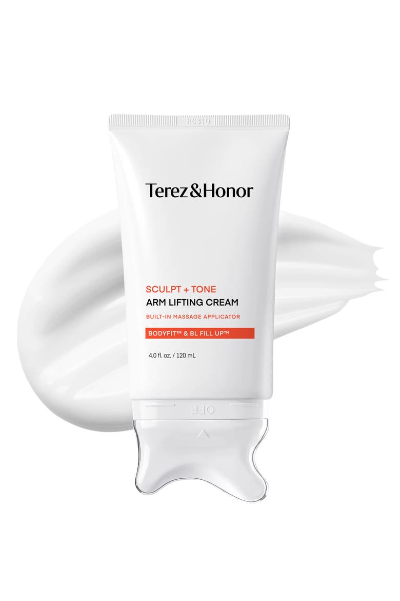 Sculpt + Tone Arm Lifting Cream, Main, color, Orange, White