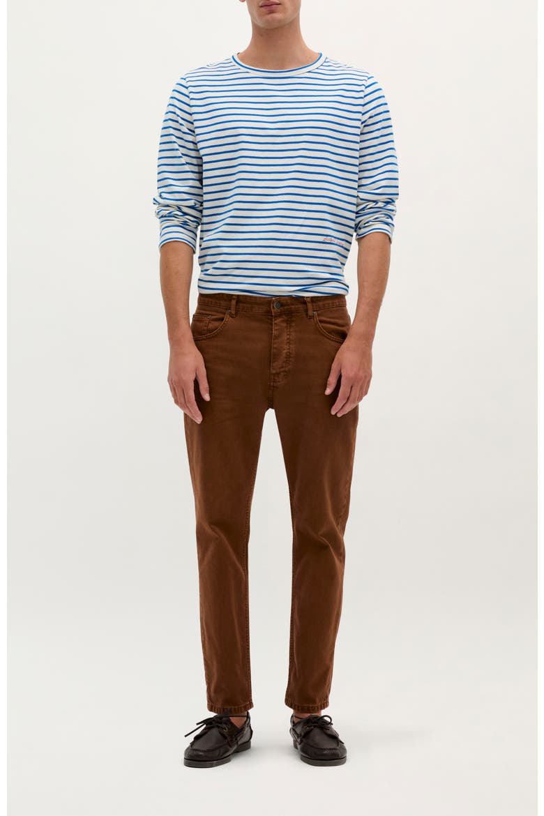 Cropped Jeans, Alternate, color, PUMPKIN