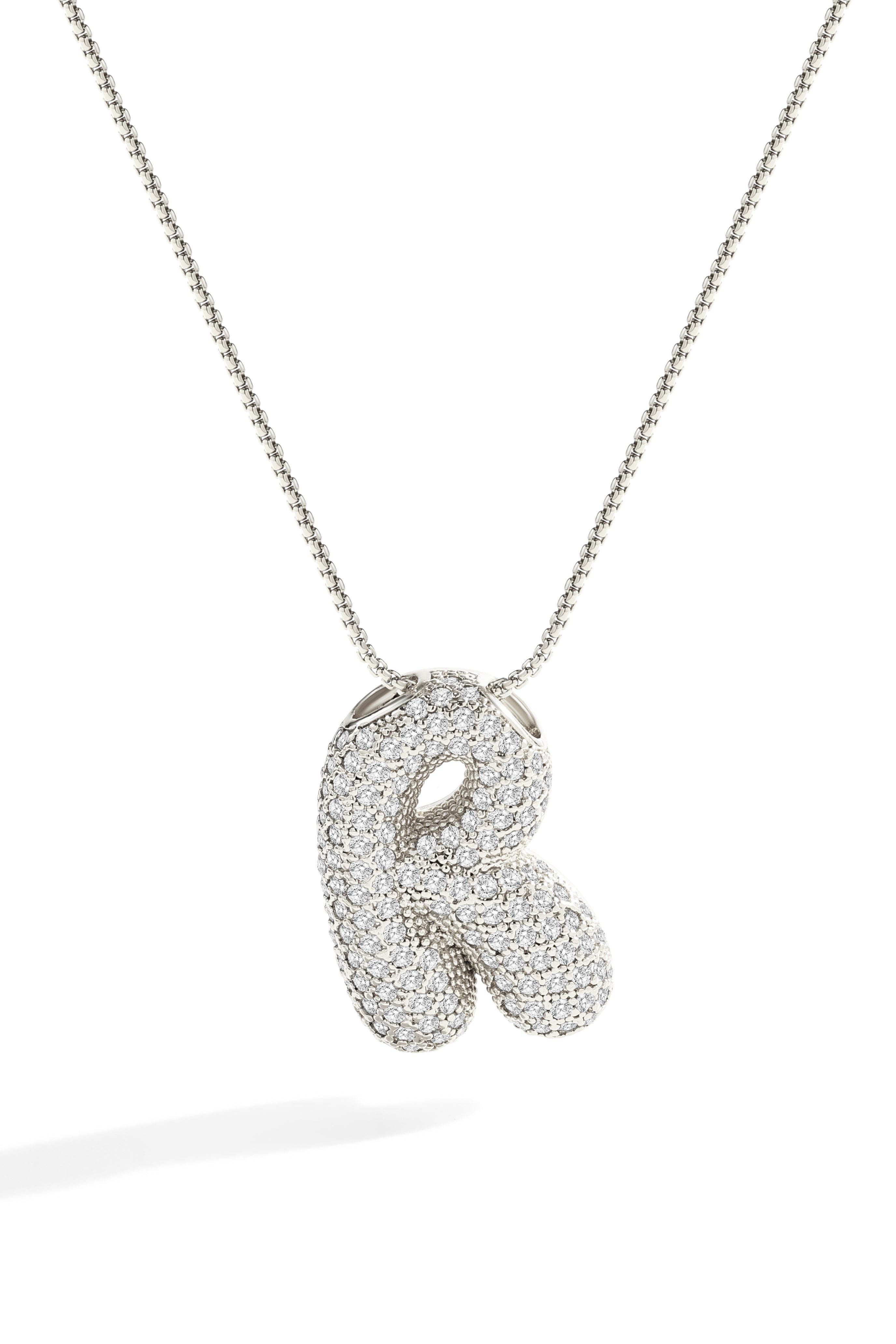 Silver / Letter R