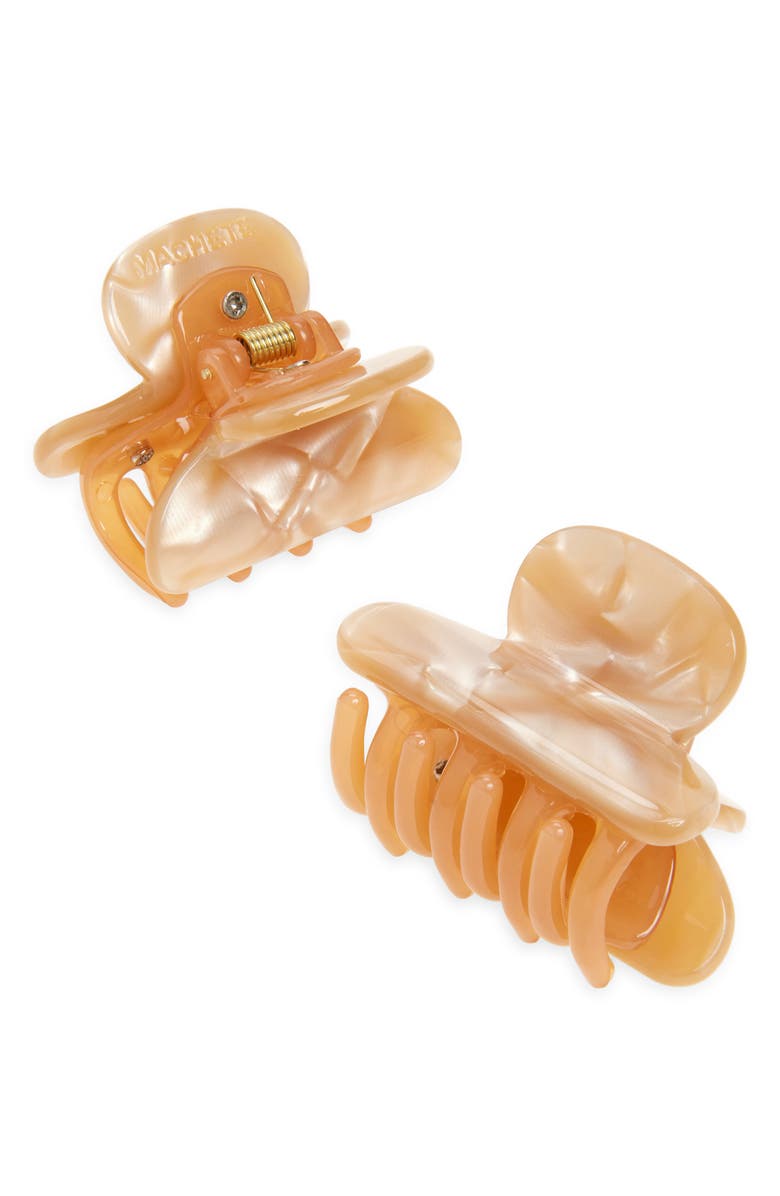 MACHETE Set of 2 Petite Heirloom Claw Clips, Main, color, Sand Shell