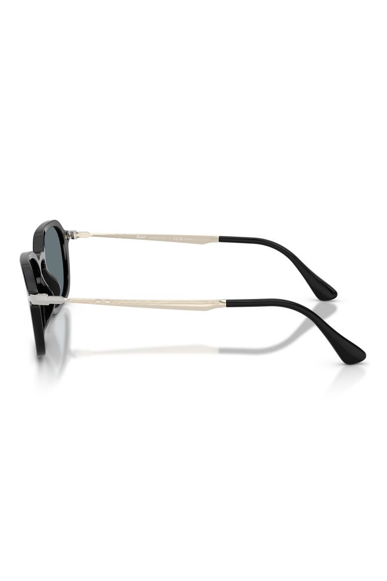 54mm Polarized Phantos Sunglasses, Alternate, color, BLACK / POLAR DARK GREY