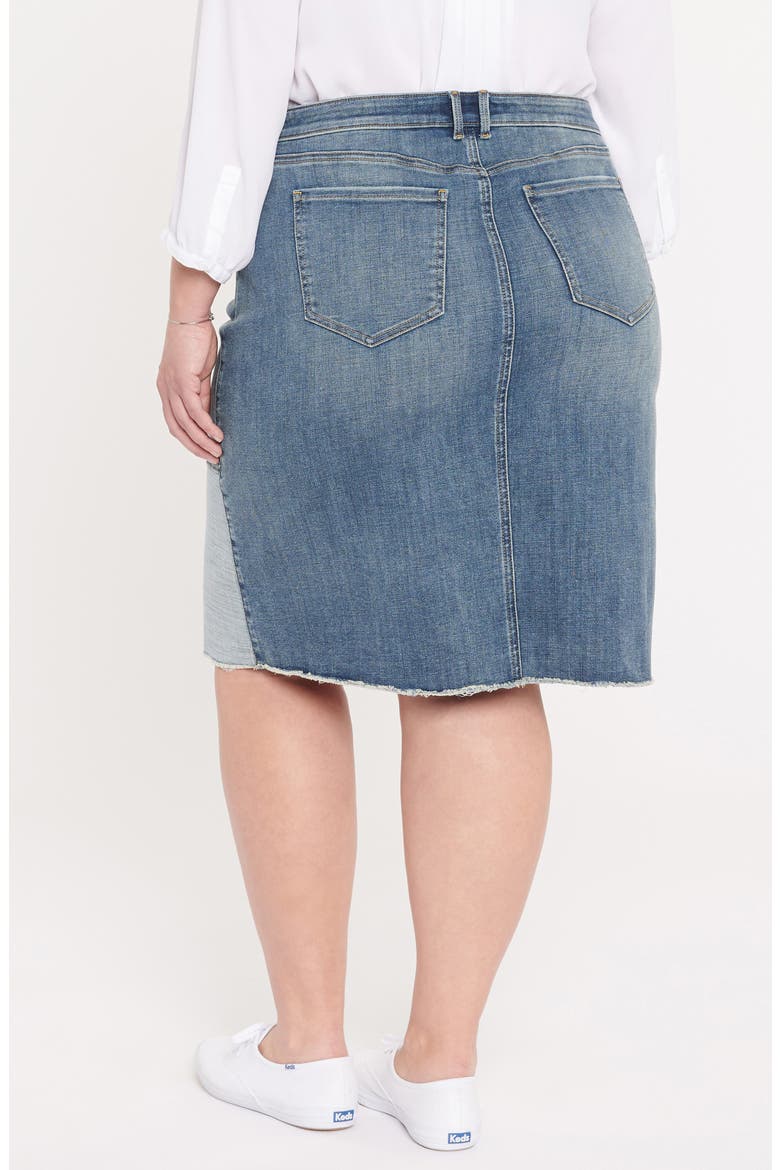 Center Slit Midi Skirt, Alternate, color, CLEAN SELINE