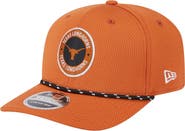 New Era Men's New Era Texas Orange Texas Longhorns COOLERA 9SEVENTY Rope Stretch-Snap Hat