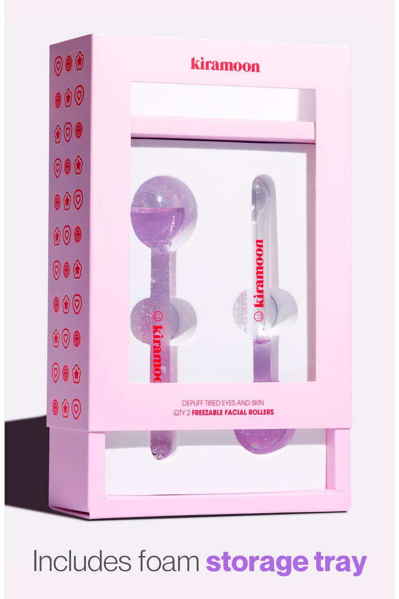 Moon Globes Freezable Facial Massagers, Alternate, color, PINK