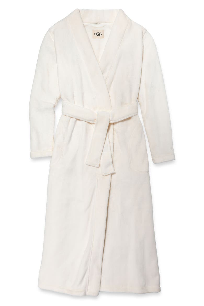 Marlow Double Face Fleece Robe, Main, color, NIMBUS