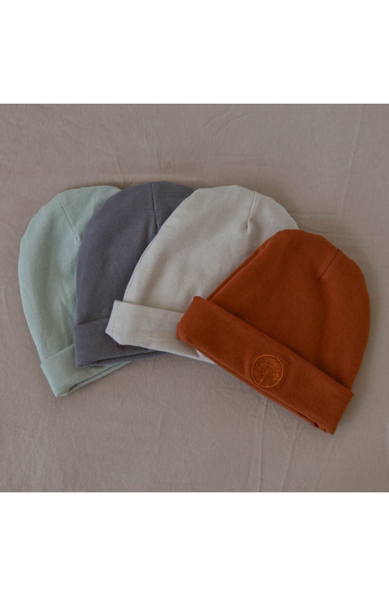 Parker Baby Co. Baby Beanies, Alternate, color, Clay/Snow
