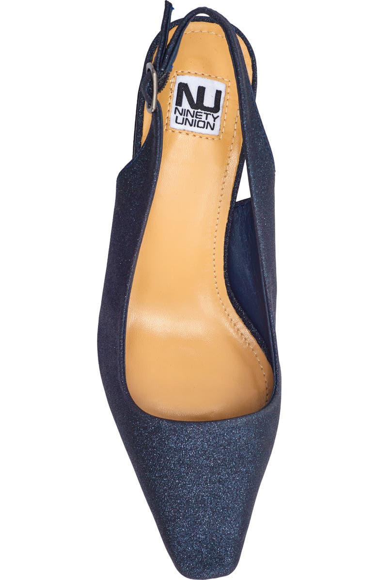 NINETY UNION Boca Slingback Pump, Alternate, color, Navy