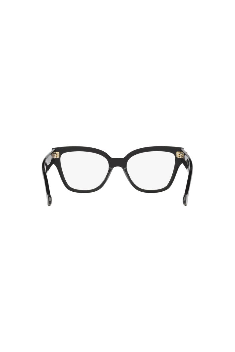 54mm Round optical glasses, Alternate, color, Black