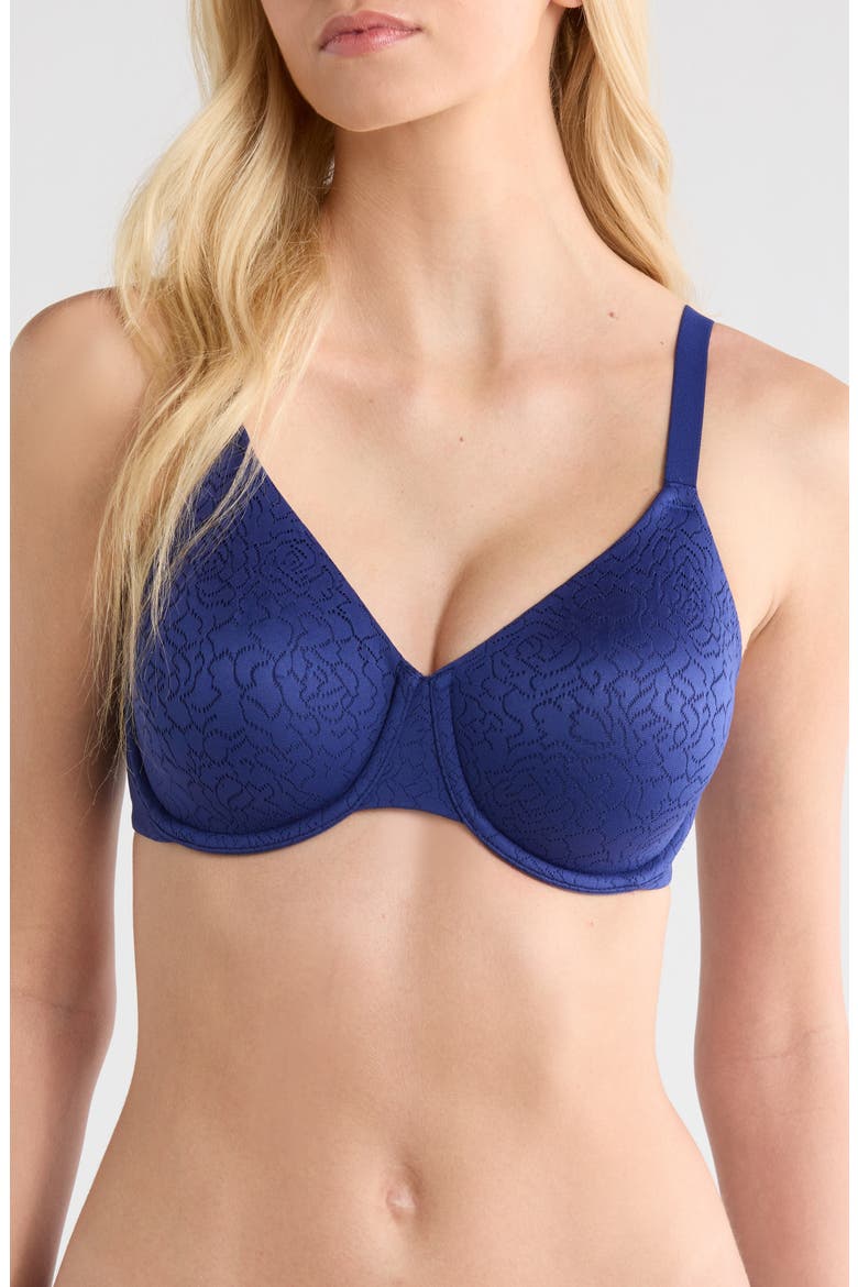Inside Job™ Underwire Bra, Main, color, BLUEPRINT