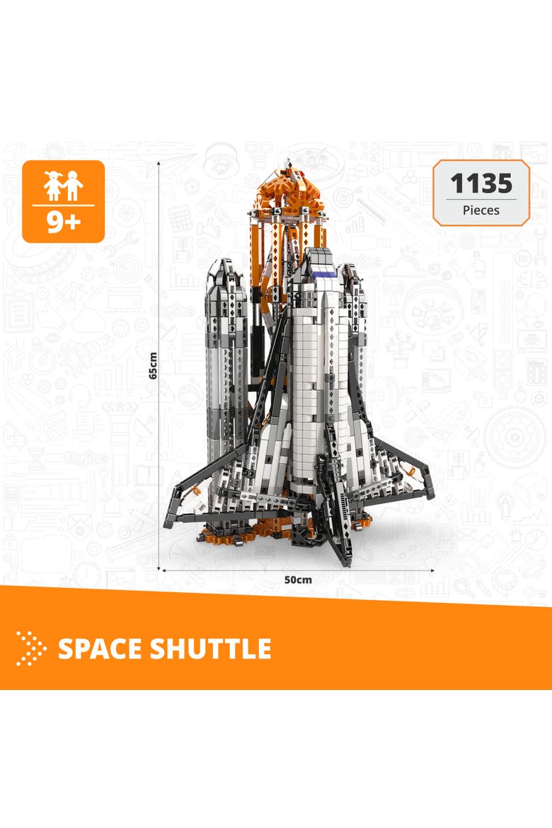 Challenger Space Shuttle 1135 Piece Model Building Set, Alternate, color, Multicolored