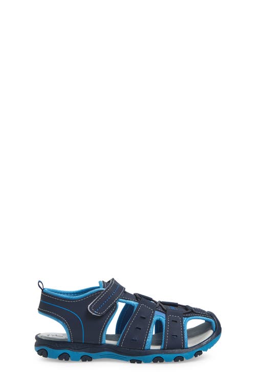 Extreme By Eddie Marc Kids' Woven Sandal In Blue