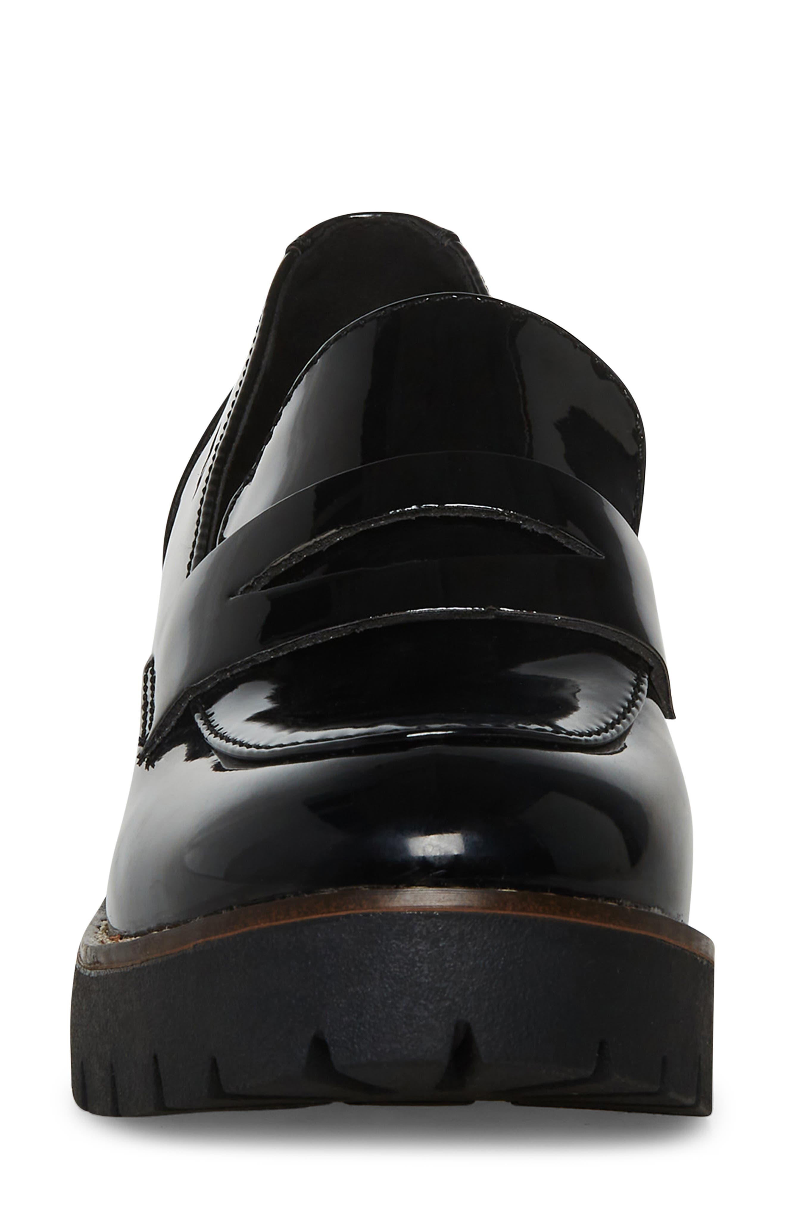 Dulce Waterproof Loafer Pump, Alternate, color, BLACK PATENT